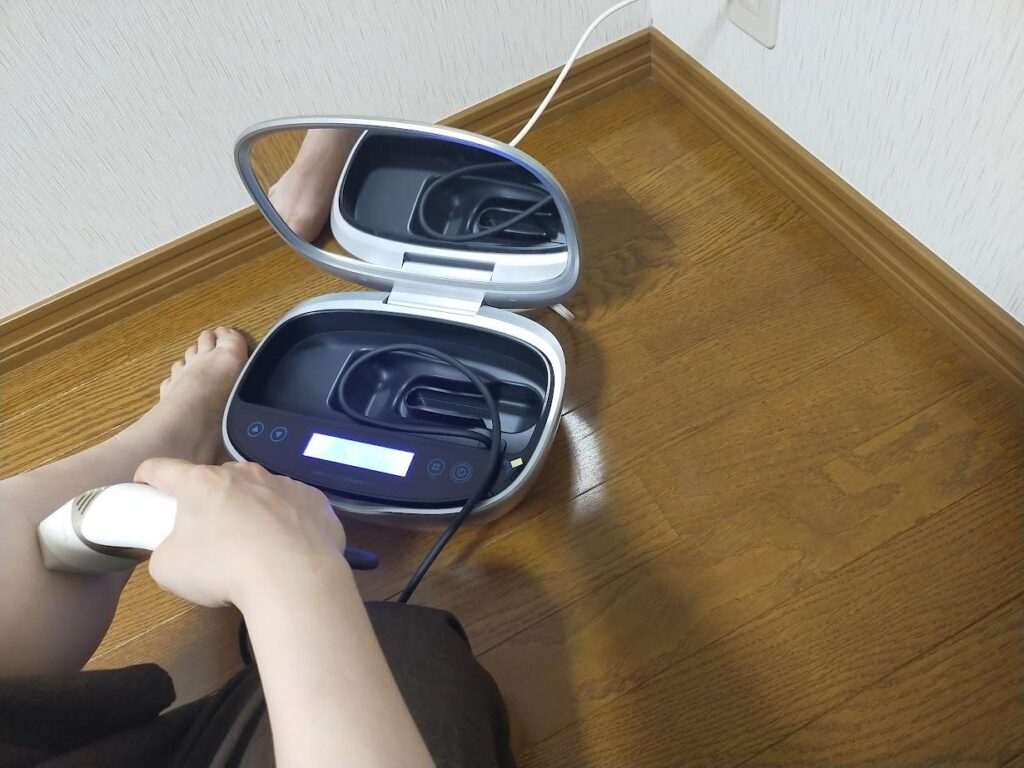 ケノンで足の脱毛